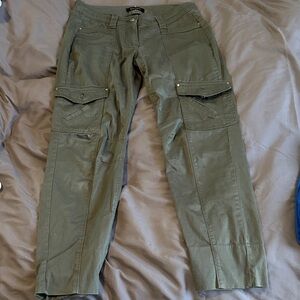 White House Black Market Men's Olive Cargo Pants